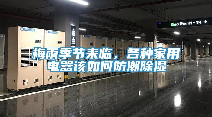 梅雨季節來臨，各種家用電器該如何防潮除濕