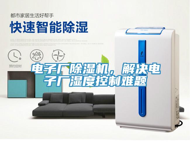 電子廠除濕機，解決電子廠濕度控制難題