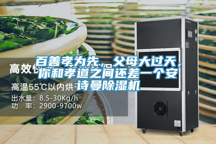 百善孝為先，父母大過天，你和孝道之間還差一個安詩曼除濕機