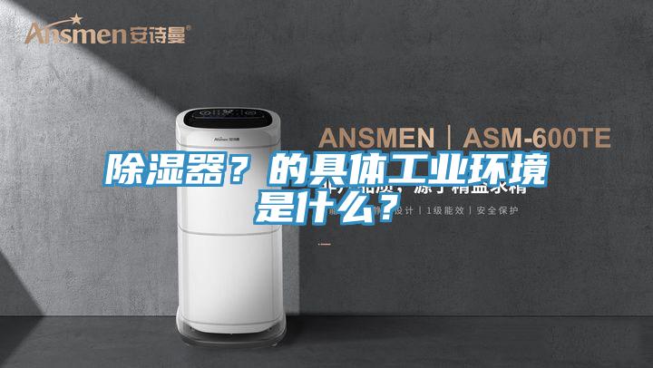 除濕器？的具體工業(yè)環(huán)境是什么？