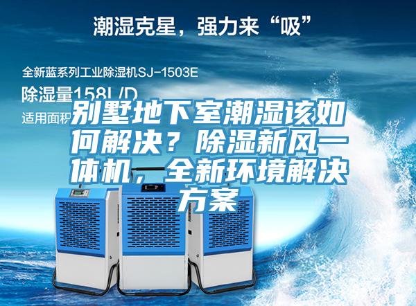 別墅地下室潮濕該如何解決？除濕新風(fēng)一體機，全新環(huán)境解決方案