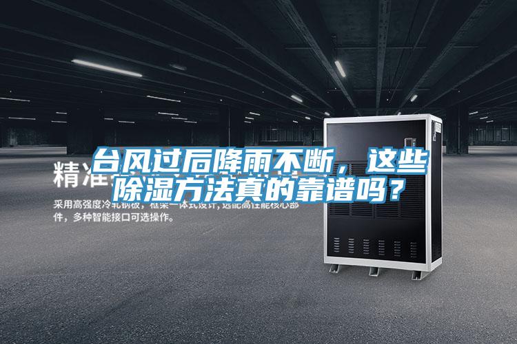 臺(tái)風(fēng)過(guò)后降雨不斷，這些除濕方法真的靠譜嗎？