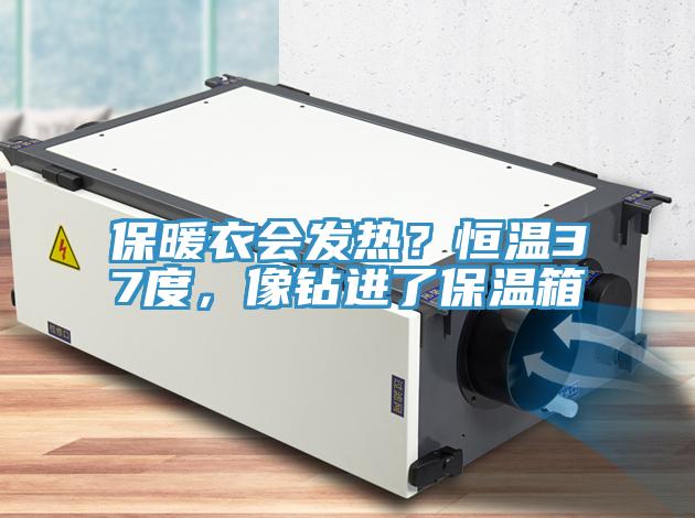 保暖衣會發熱？恒溫37度，像鉆進了保溫箱