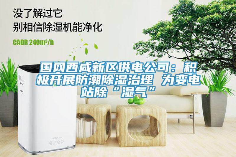 國網西咸新區(qū)供電公司：積極開展防潮除濕治理 為變電站除“濕氣”
