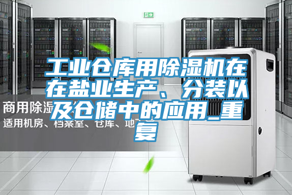 工業倉庫用除濕機在在鹽業生產、分裝以及倉儲中的應用_重復