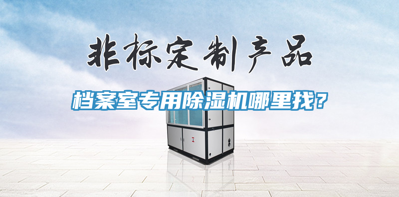 檔案室專用除濕機哪里找?