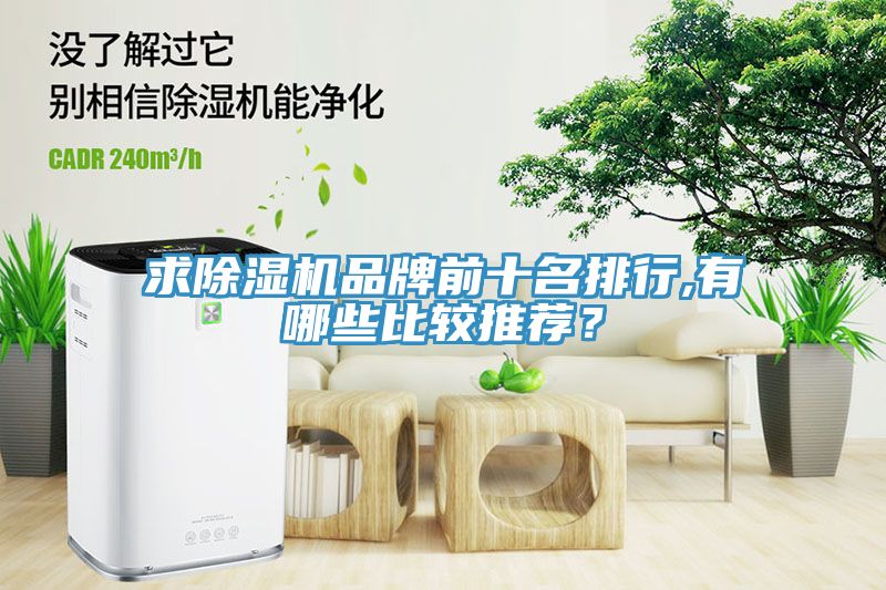 求除濕機(jī)品牌前十名排行,有哪些比較推薦？