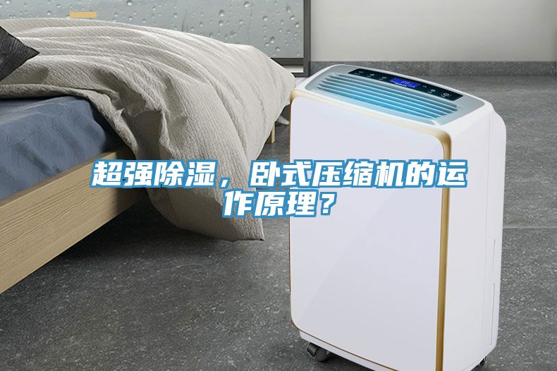 超強除濕，臥式壓縮機的運作原理？