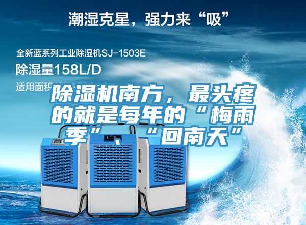 除濕機(jī)南方,最頭疼的就是每年的“梅雨季”、“回南天”