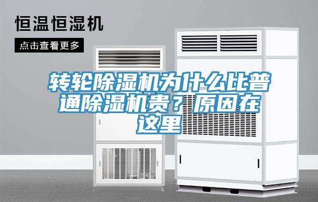轉輪除濕機為什么比普通除濕機貴?原因在這里